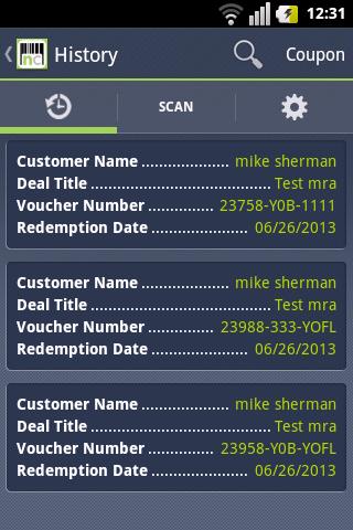 Voucher Scanner