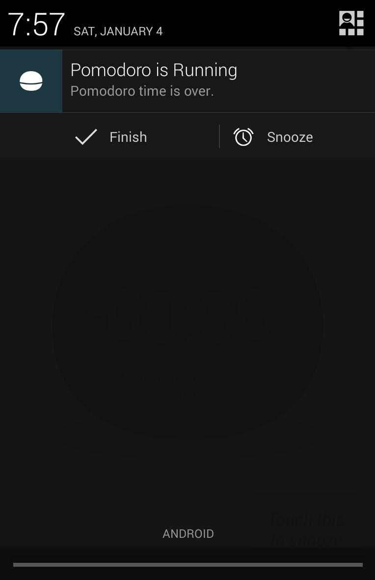 Pure Pomodoro Timer