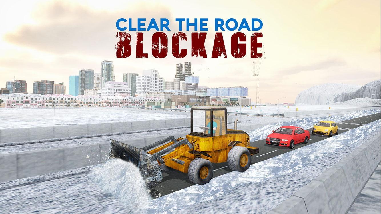 Snow Rescue Excavator Crane 3D
