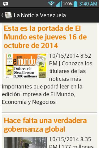 La Noticia Venezuela