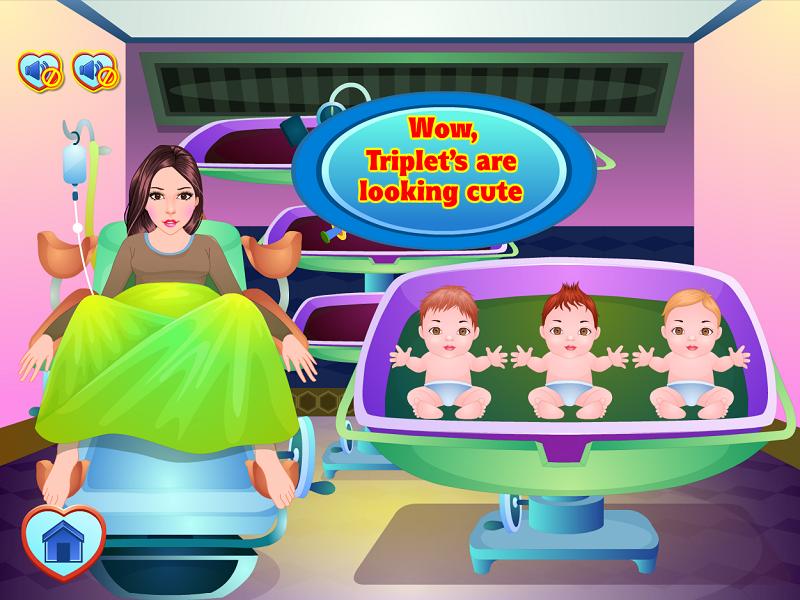 Woman Gives Birth Triplets
