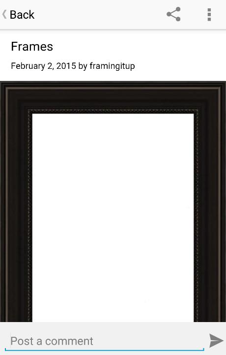 Framing It Up