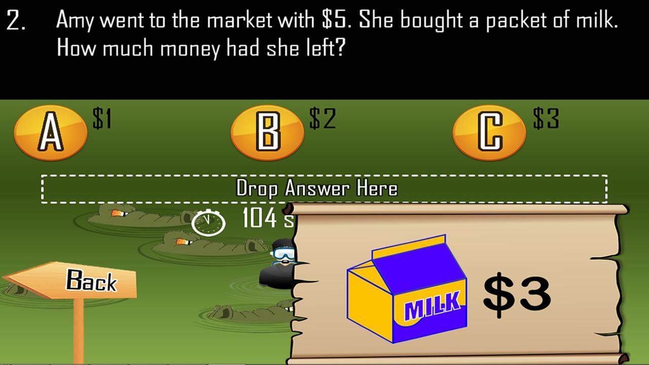 Math Quiz For First Grade