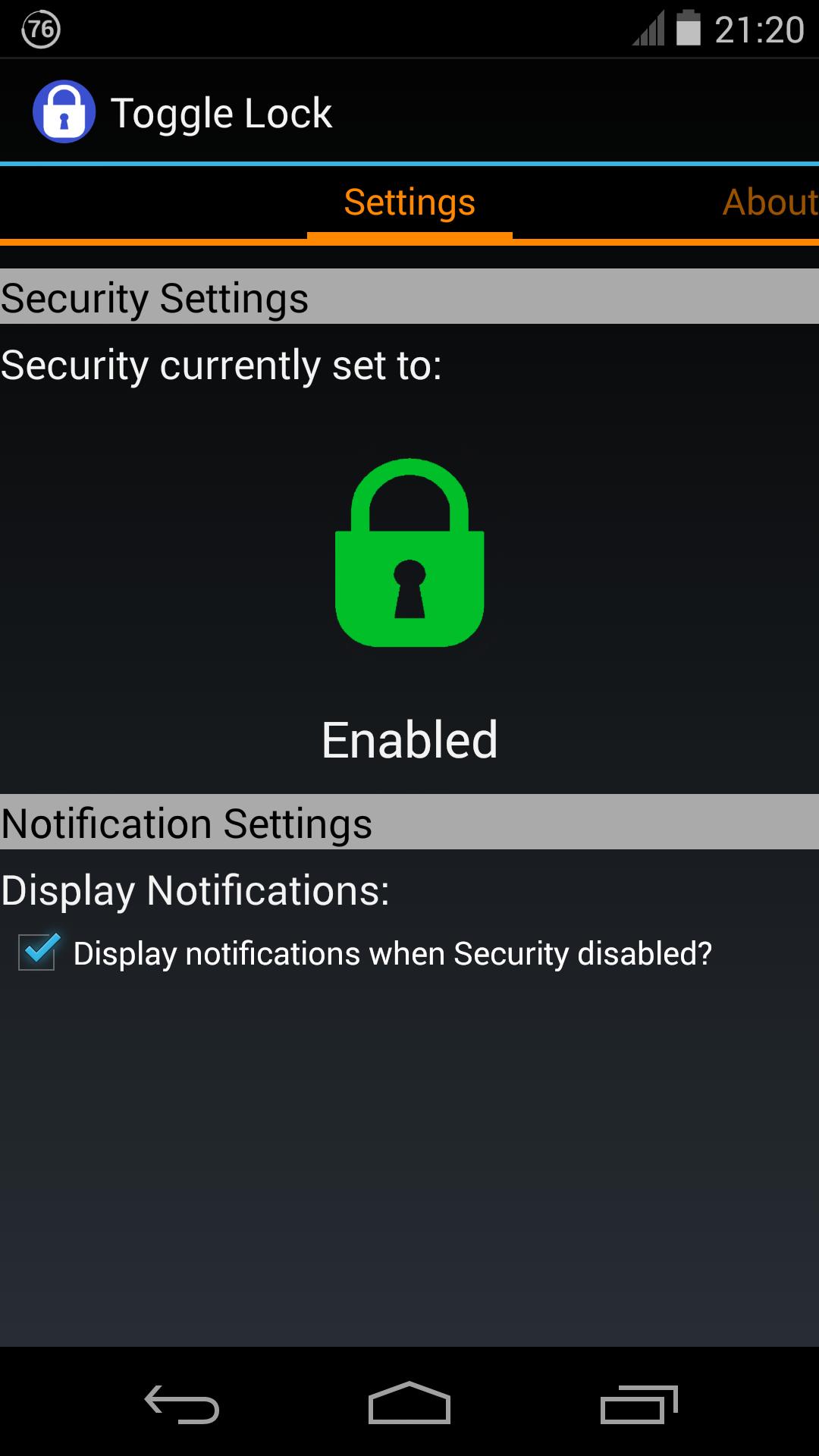 Toggle Lock