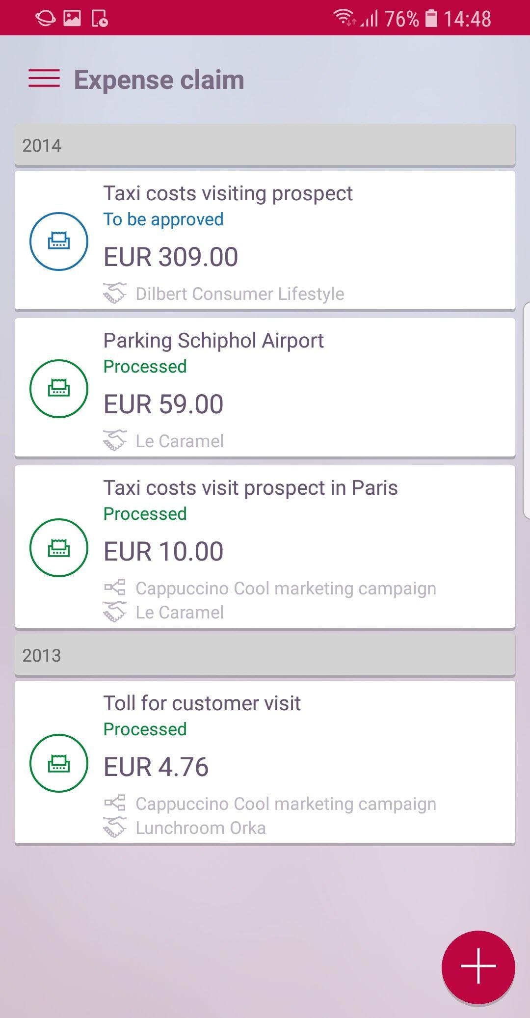 Exact Expenses
