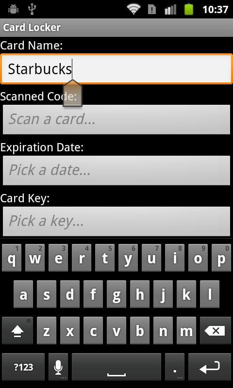 Card Locker