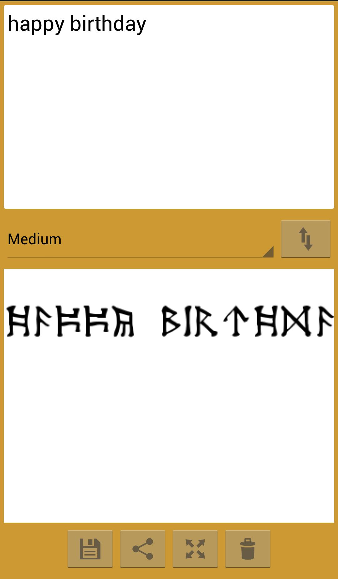 Runes Translator