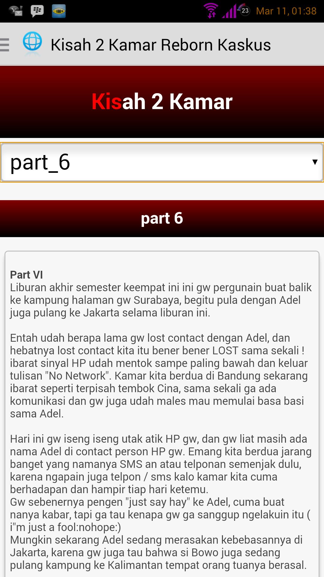 Kisah 2 Kamar