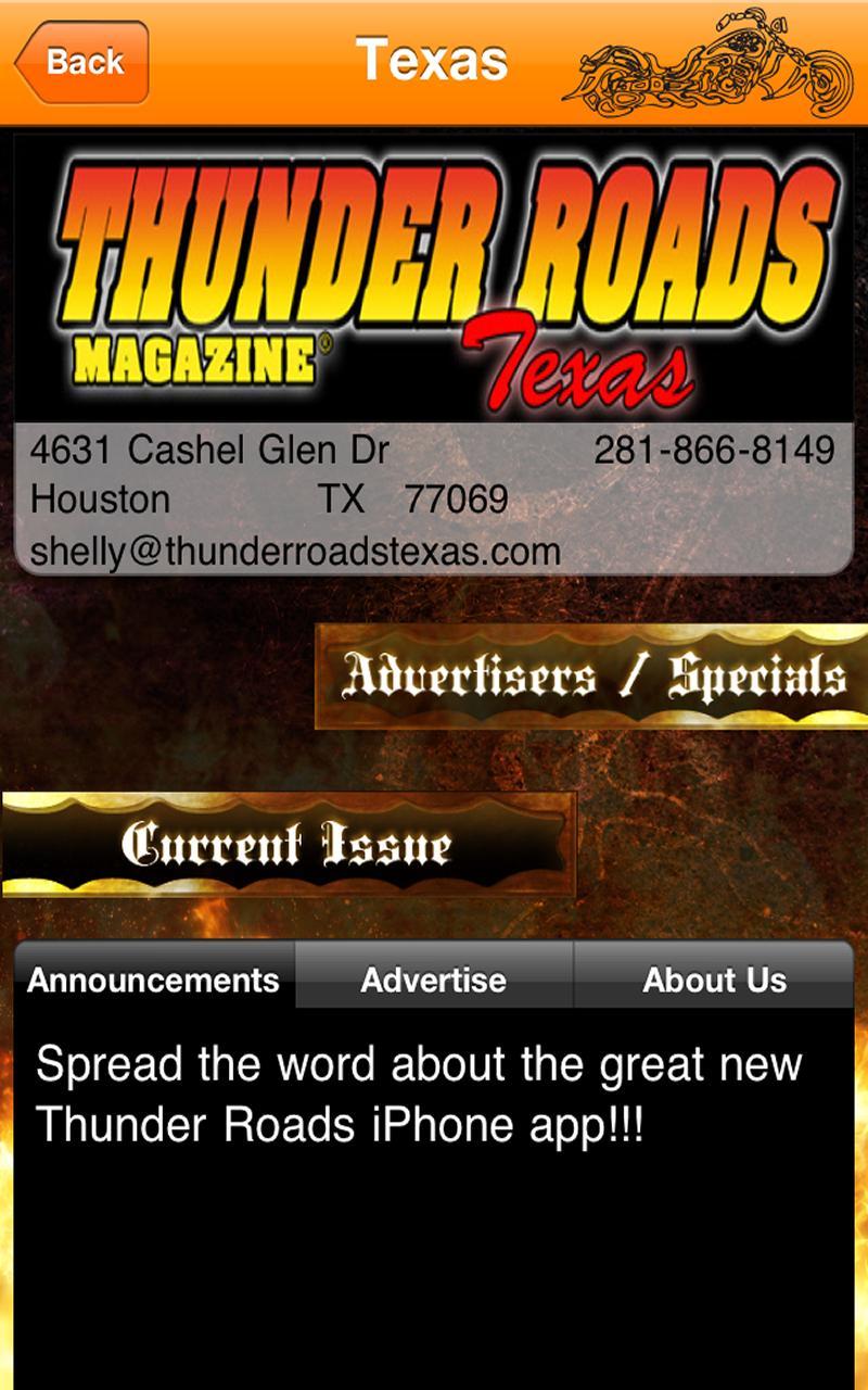 Thunder Roads Magazine