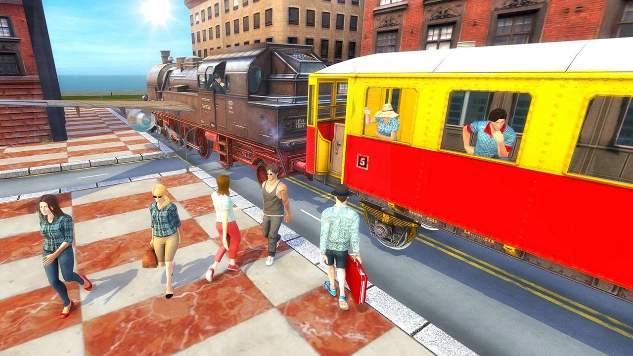 Flying Tourist Train Simulator