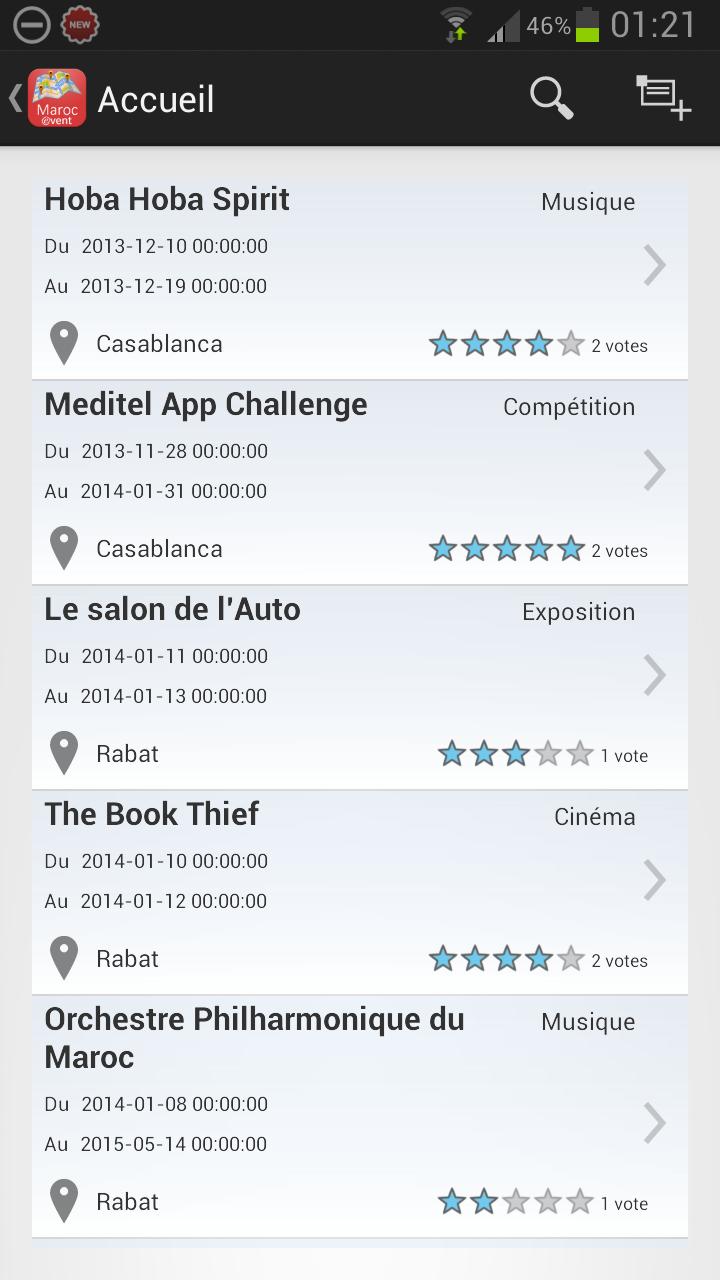 Maroc Event