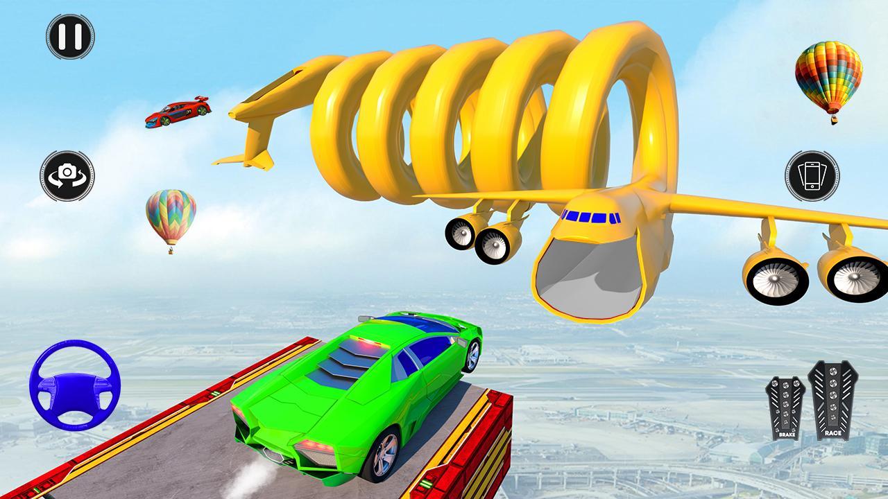 GT Racing Ramp Car Stunts