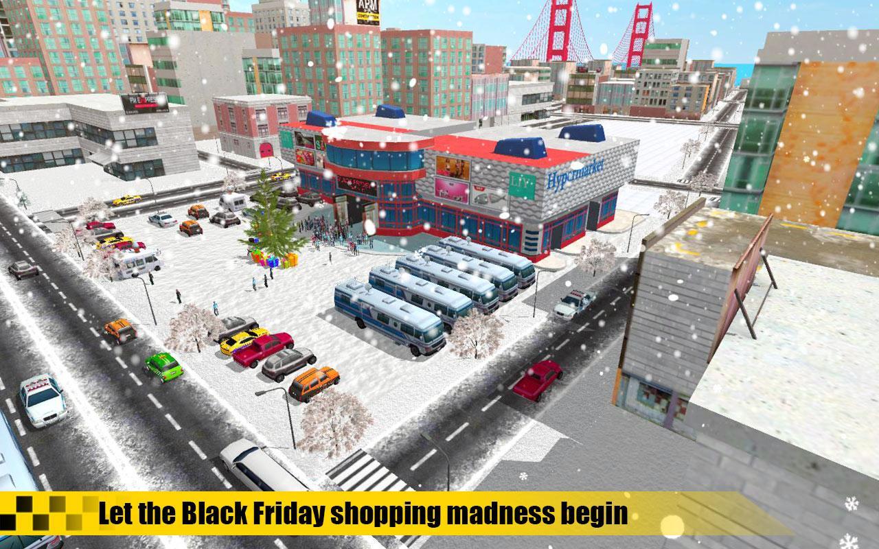 Black Friday Holiday Snow Taxi