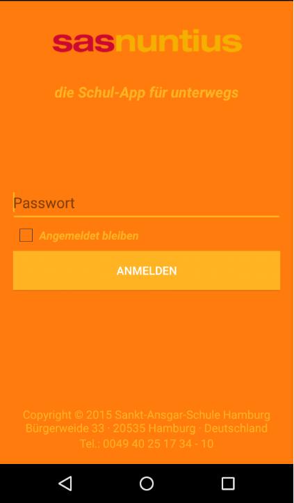 SAS Test-App