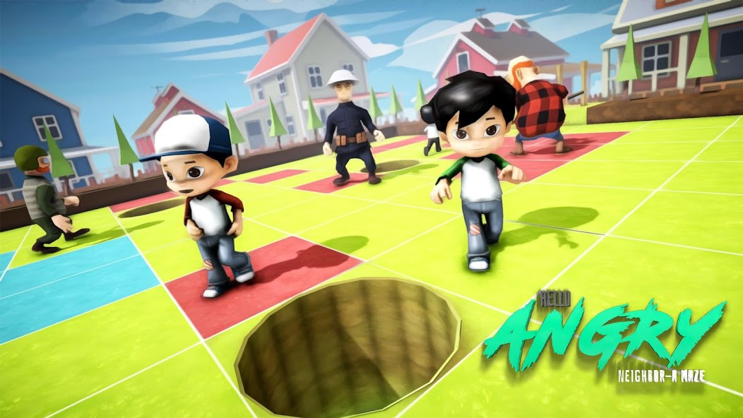 Hello Angry Neighbor-A Maze