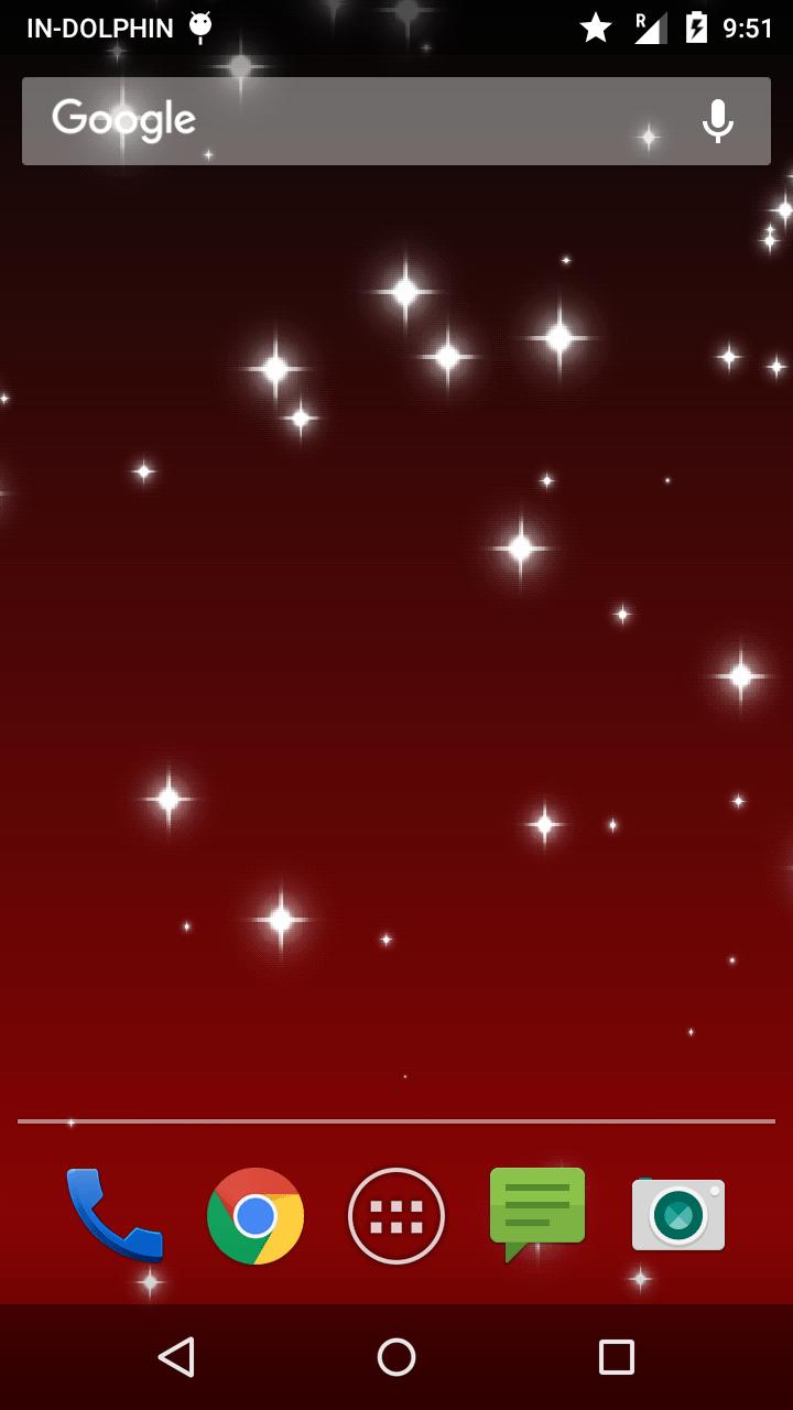 Glitter Star Live Wallpaper