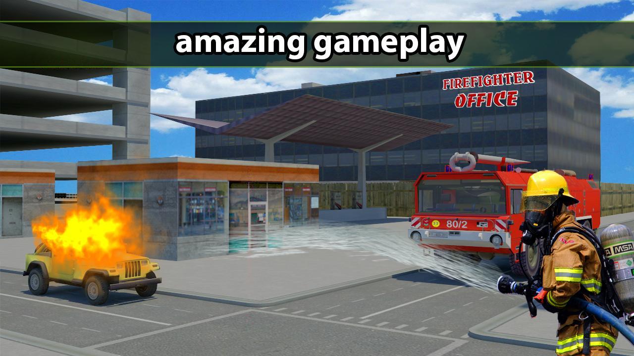 Firefighter Emergency Truck