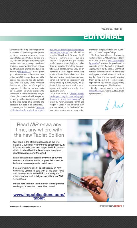 Spectroscopy Europe