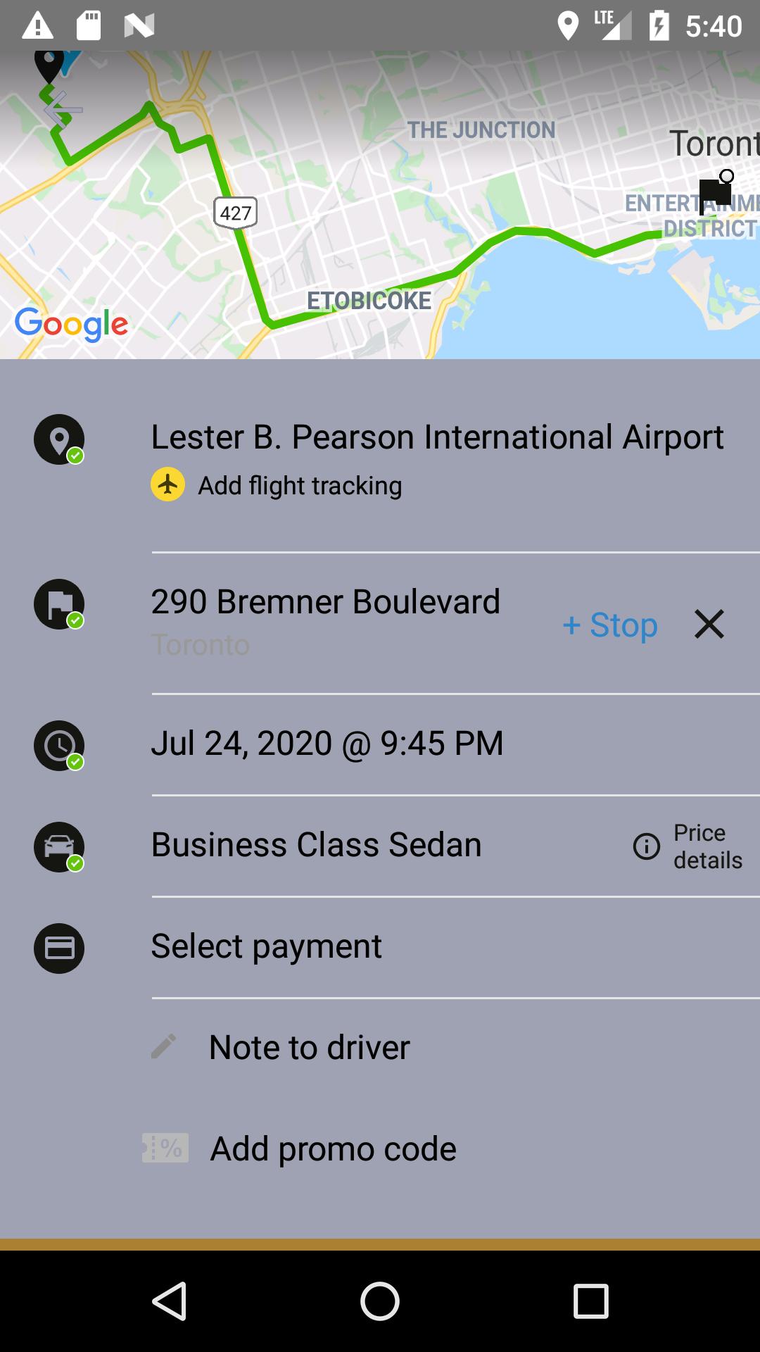 Black Car Limousine Service
