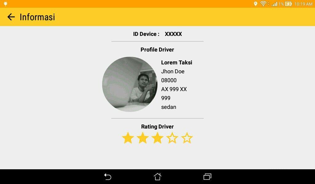 Taxies for Driver