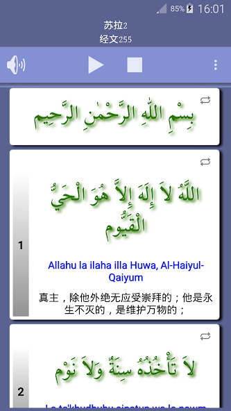 Ayat al Kursi (Throne Verse)