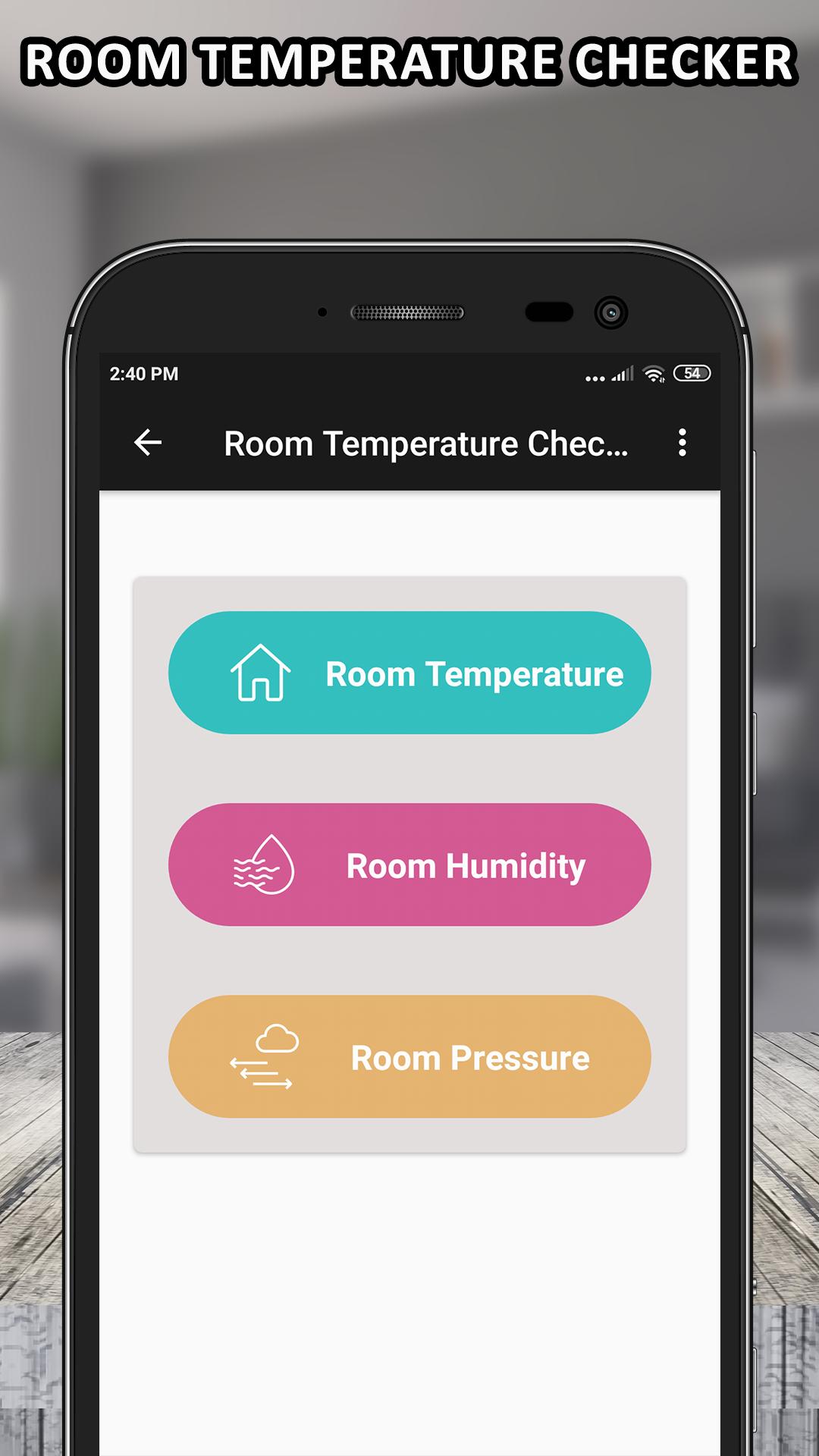 Room Temperature Checker