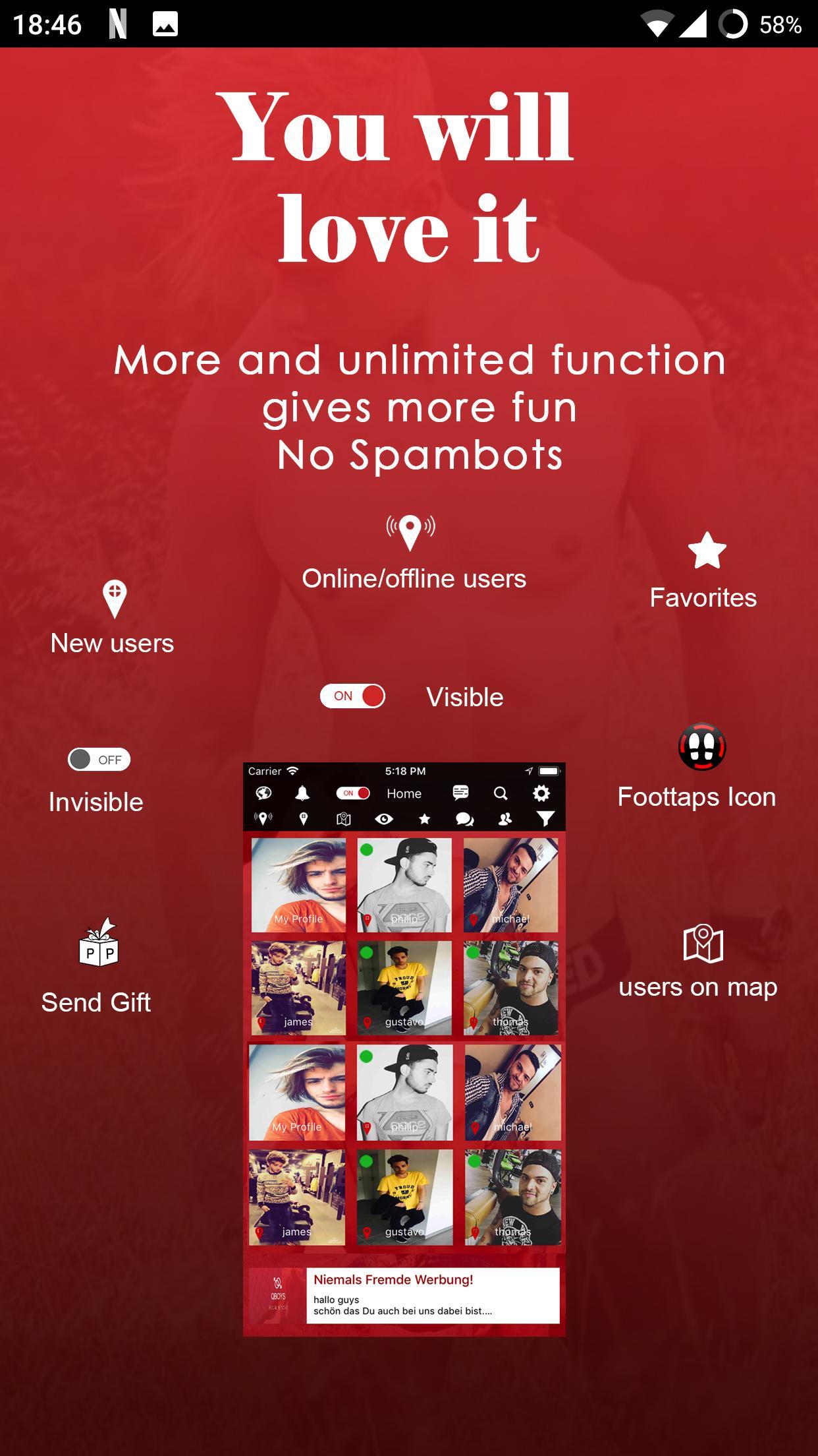 Qboys: Gay Chat & Video Dating