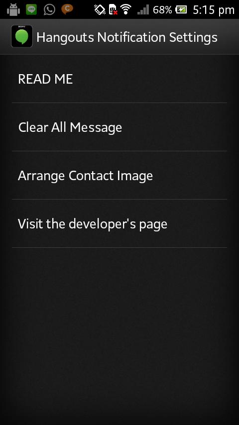 Smart Extension - Hangouts