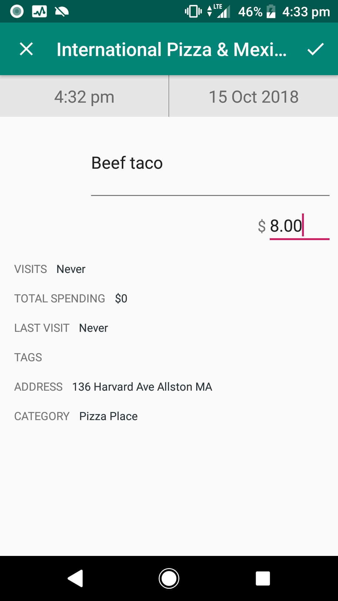 Visit Tracker