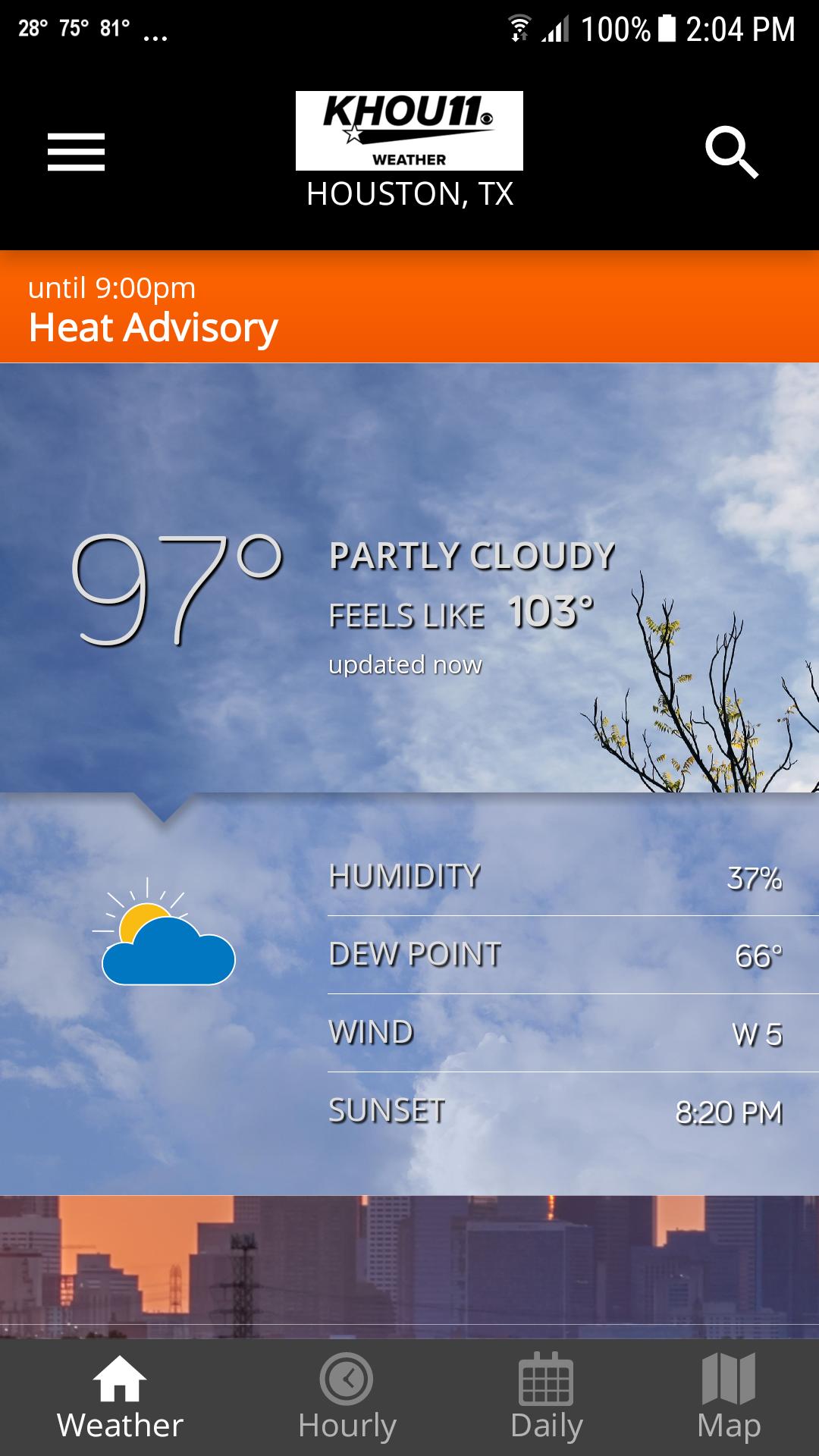 Houston Area Weather from KHOU