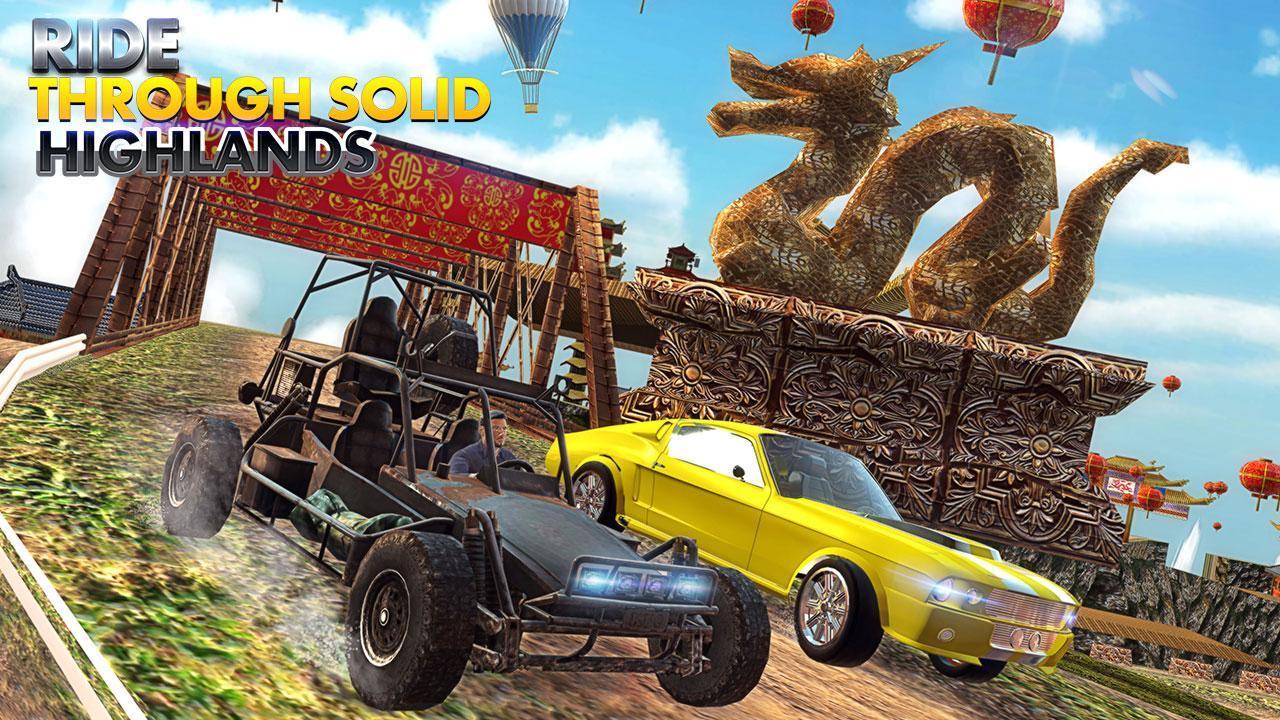 Helicopter Flying Car Stunts