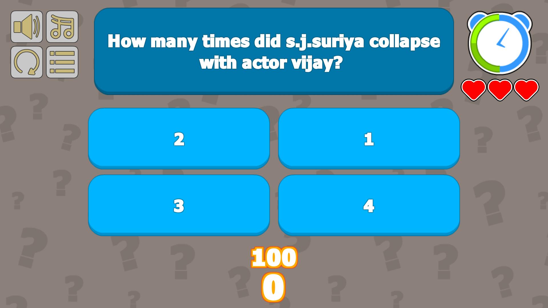 Vijay Quiz Game