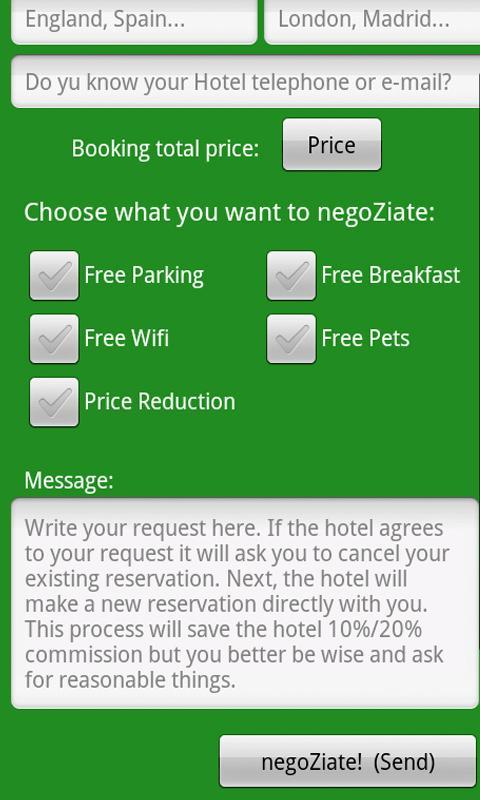 Negotiate with your hotel