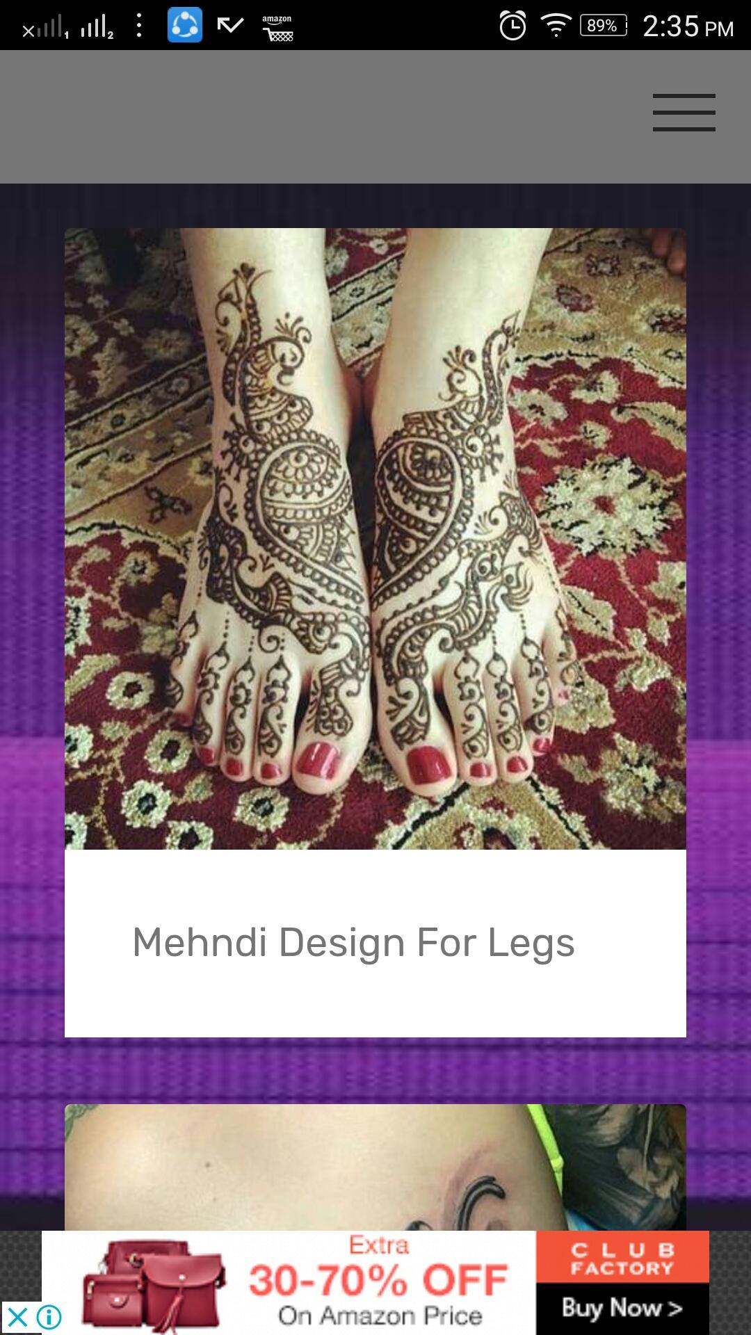 Stylish Mehndi Design Latest Collection 2018