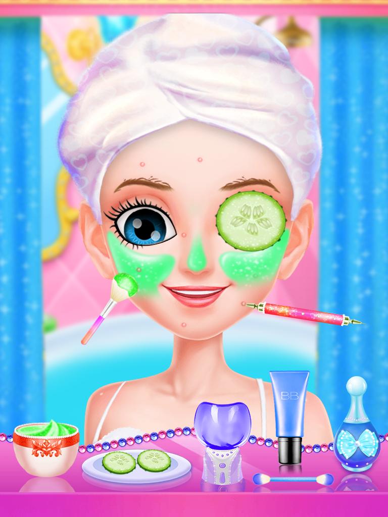 Little Princess Makeover: Pink Princess Girls Game