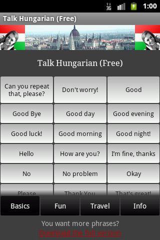 Talk Hungarian (Free)