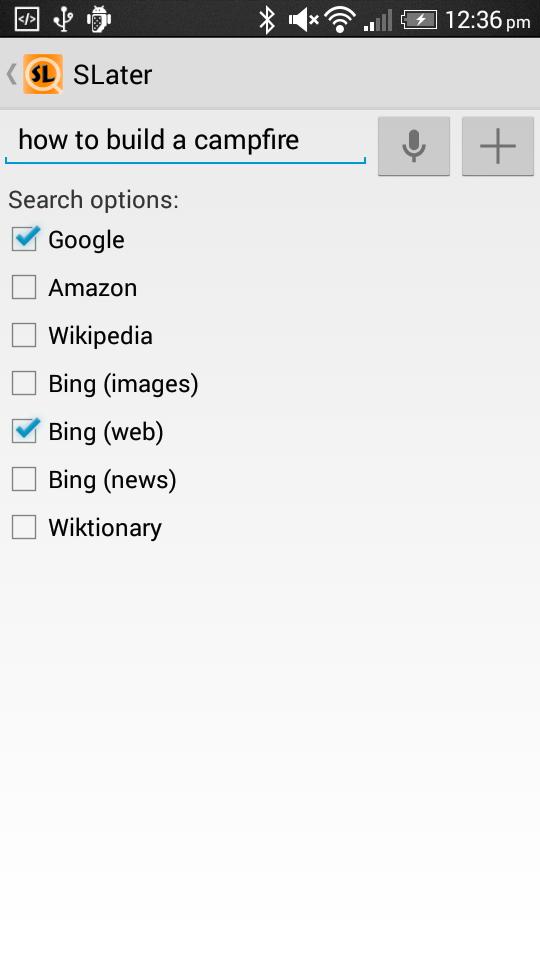 SLater - Search Later