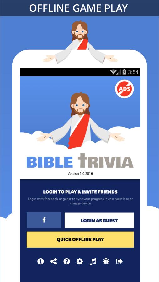 Bible Trivia Quiz Game -  Free
