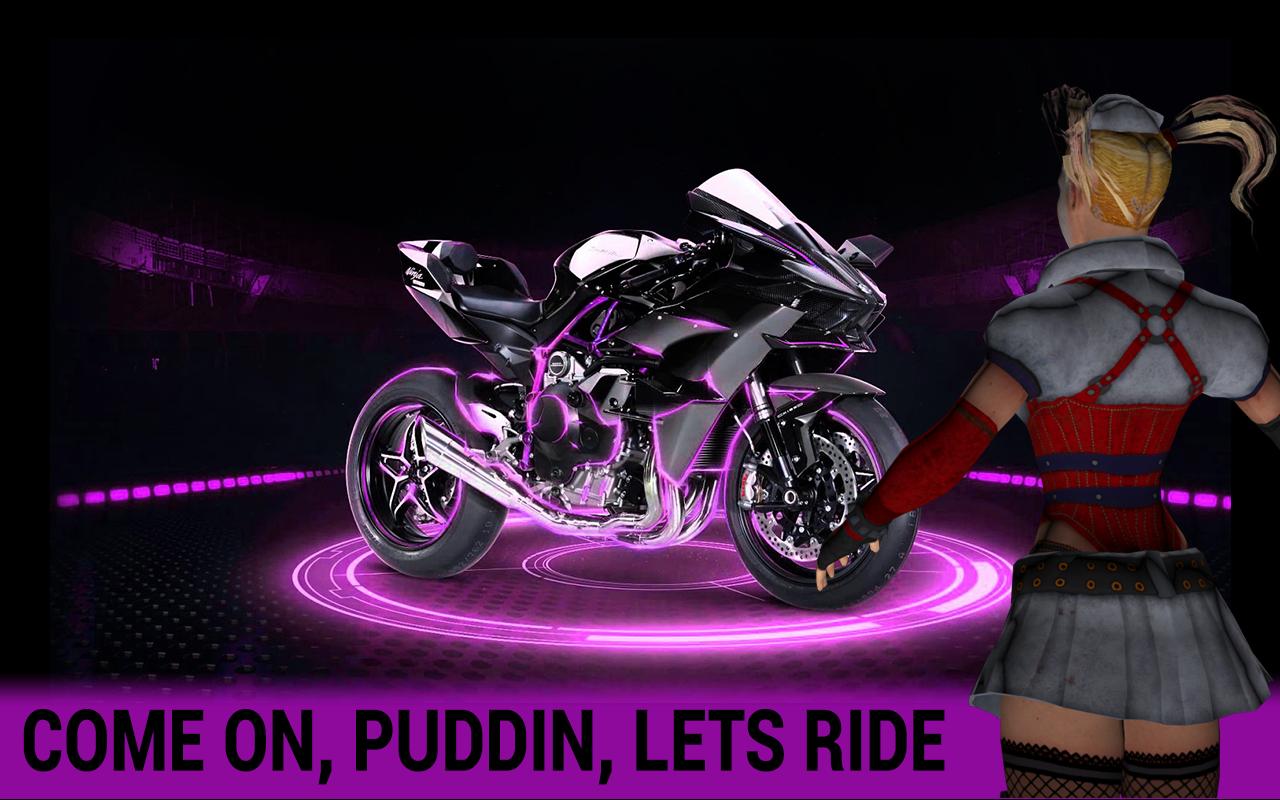 Girl Racing 3D Moto