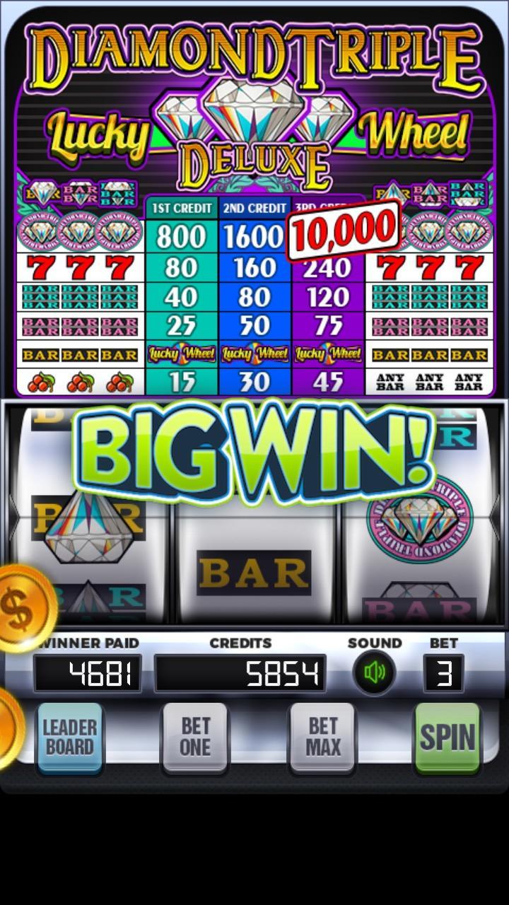 Diamond Triple Lucky Wheel Slots