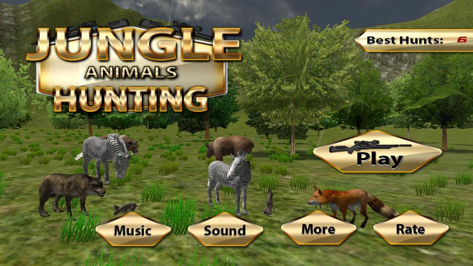 Jungle Animals Sniper Hunting