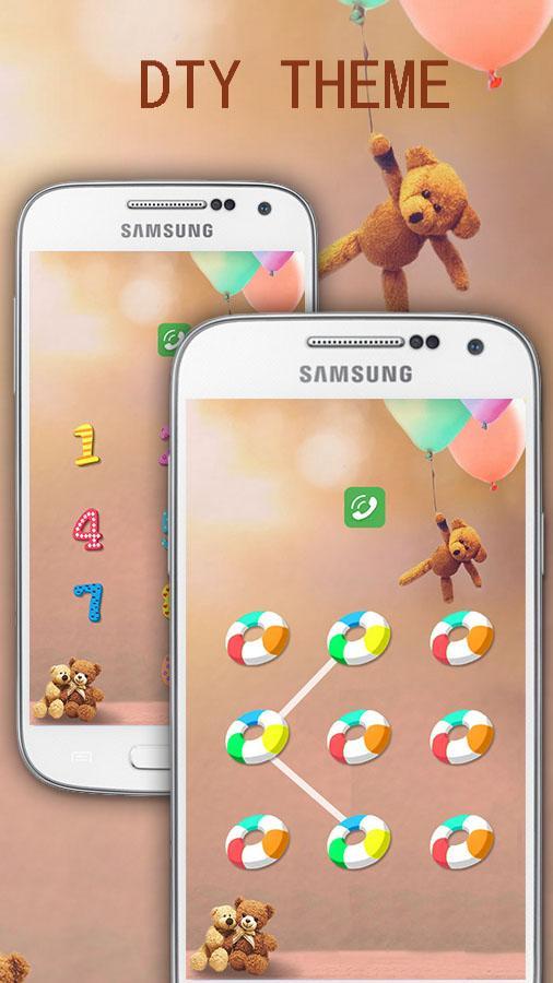 AppLock Theme Teddy Bear