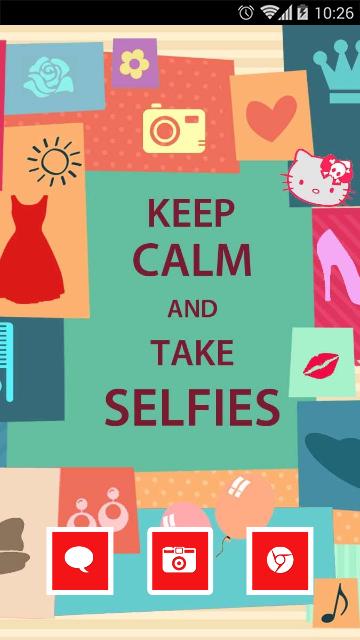 Cute Keep Calm Theme HD