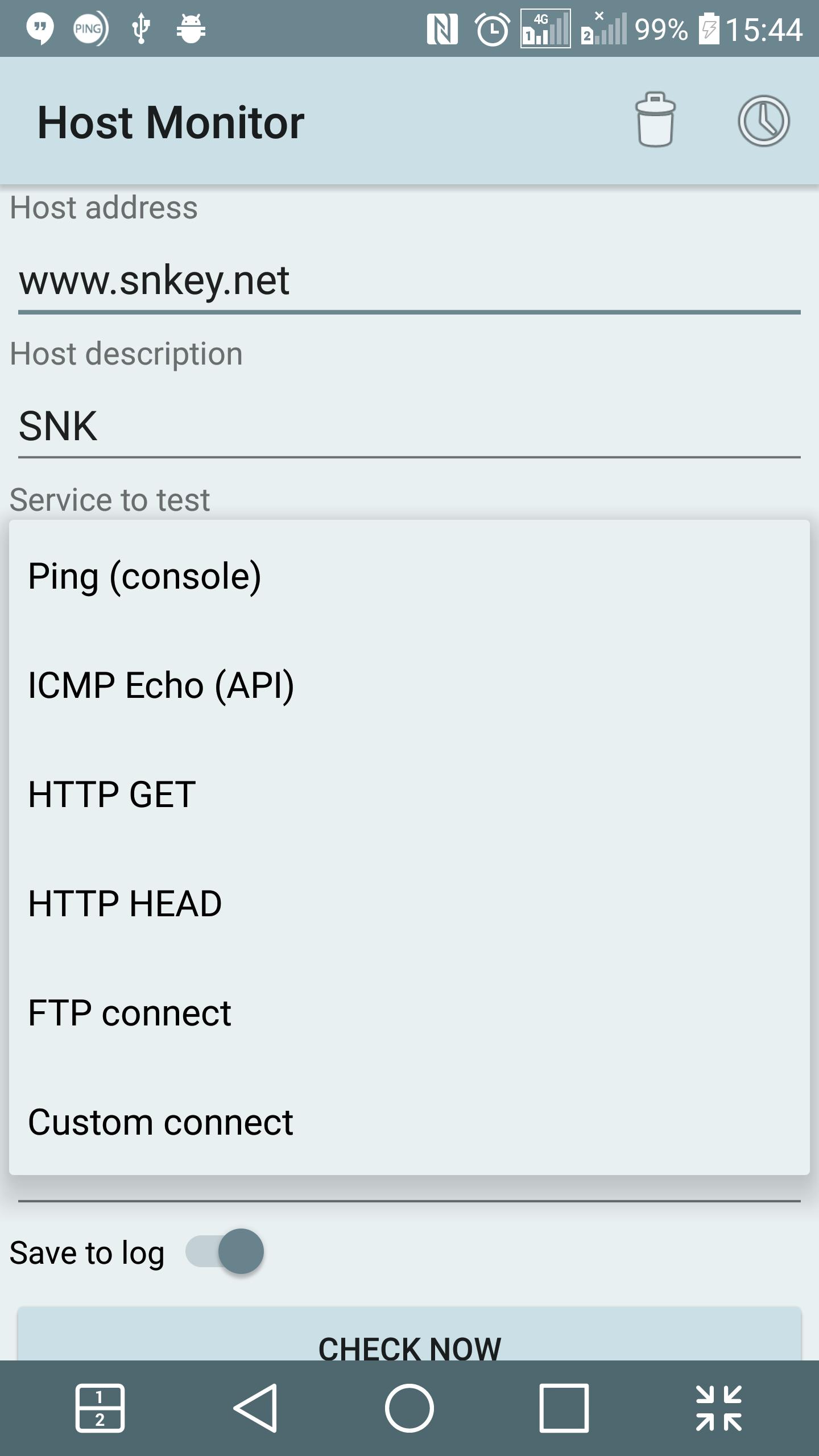 Network Host Monitor