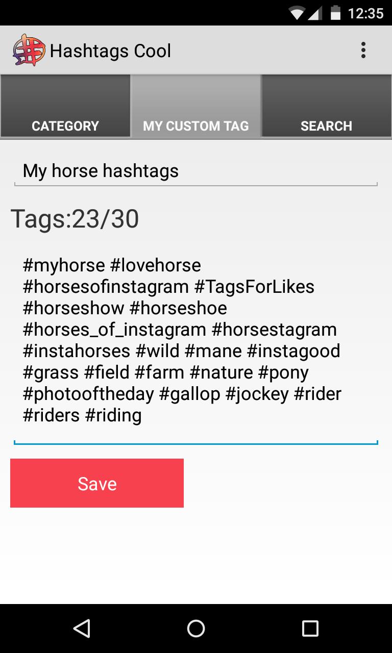 Hashtags Cool