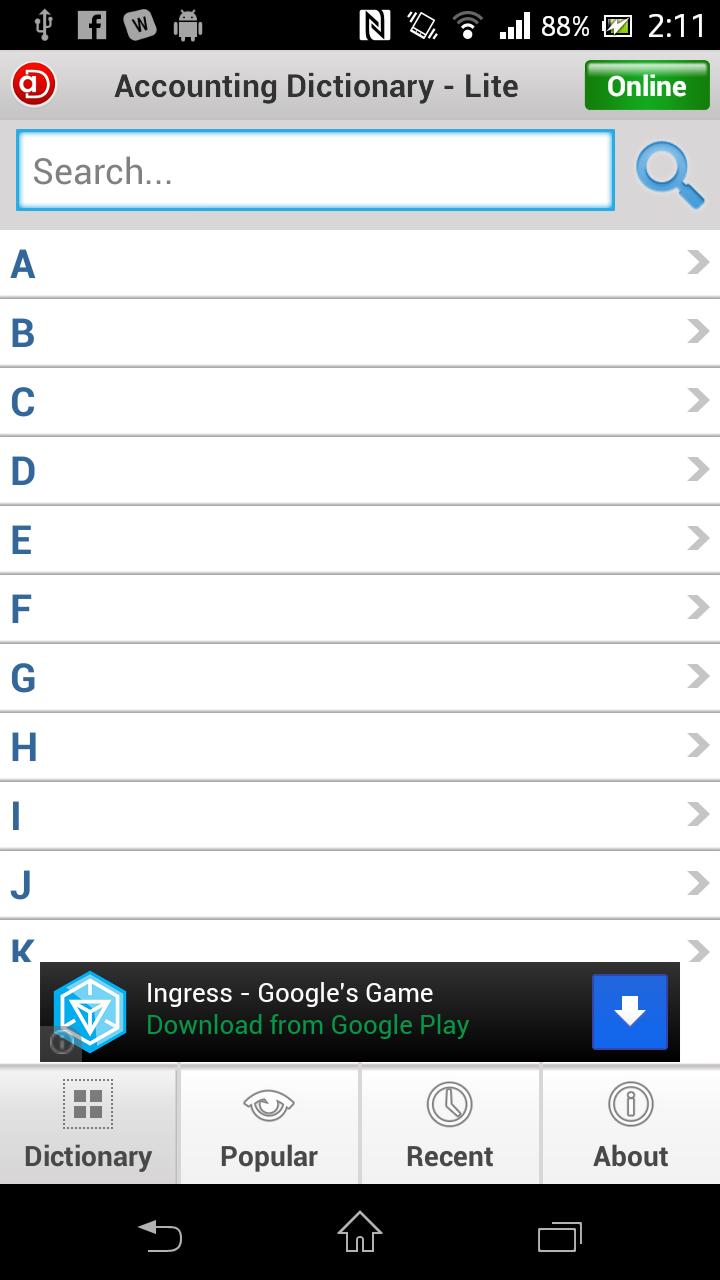 Accounting Dictionary - Lite