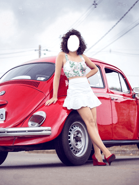 Car Selfie Photo Frame