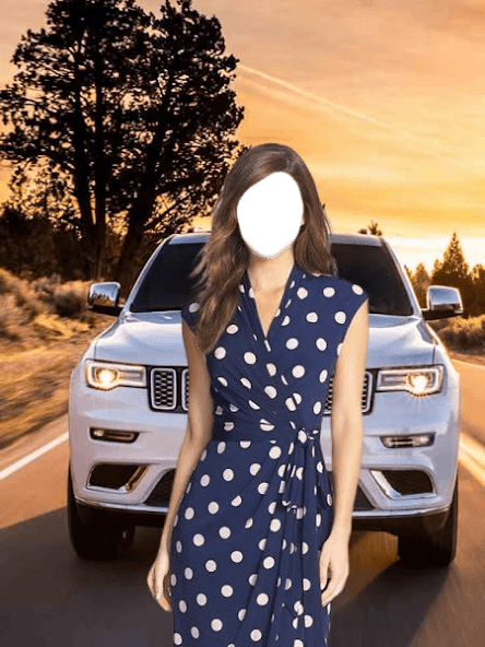 Car Selfie Photo Frame