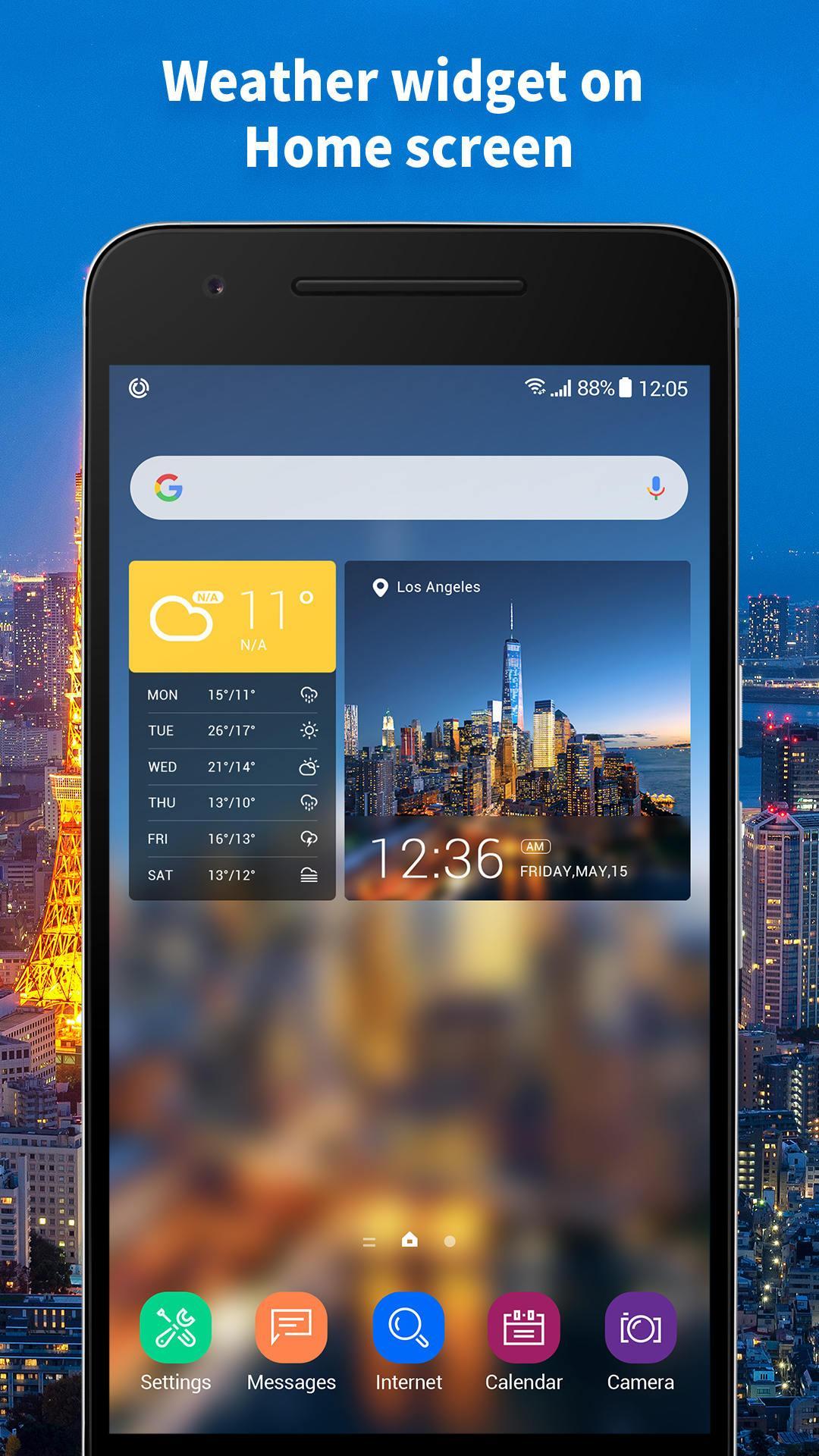 Hourly Temperature Forecast App