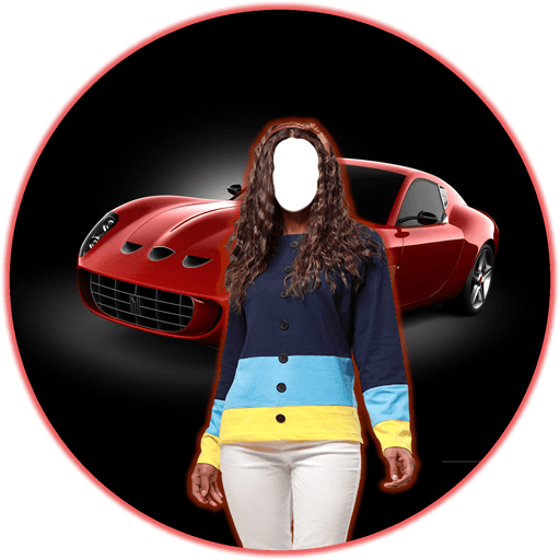 Car Selfie Photo Frame